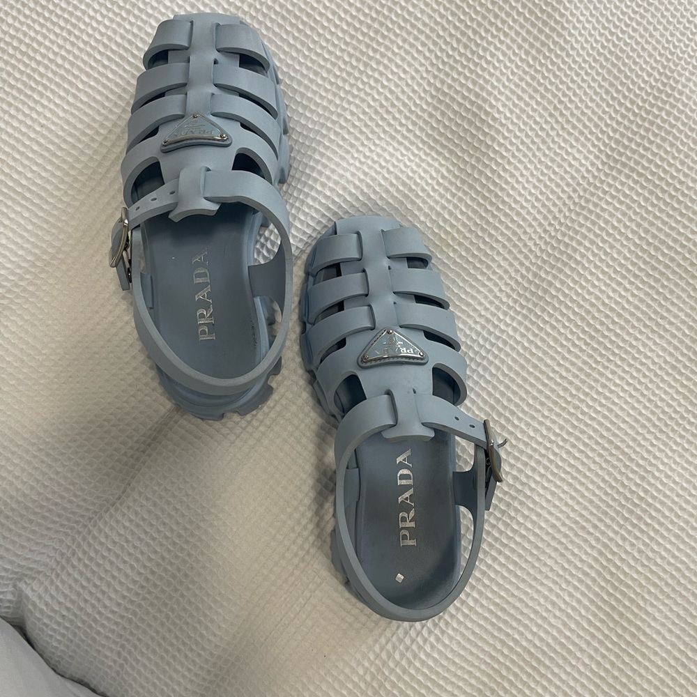 Prada Monolith Foam Rubber 55mm Sandals - more then 50% off